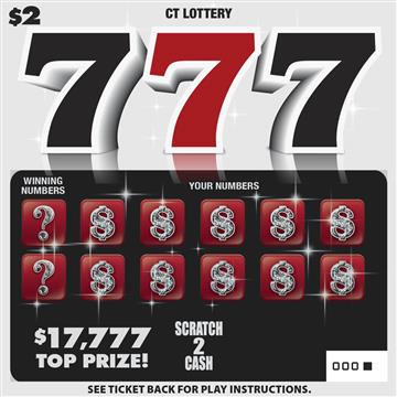 777 scratch ticket — sample view